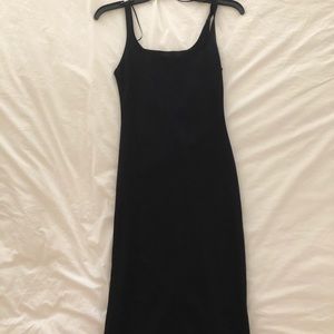Fitted slip dress